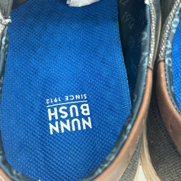 NEW Nunn Bush Brewski Men’s Moc Toe Slip-on Shoes Black Size 14M - Picture 6 of 10